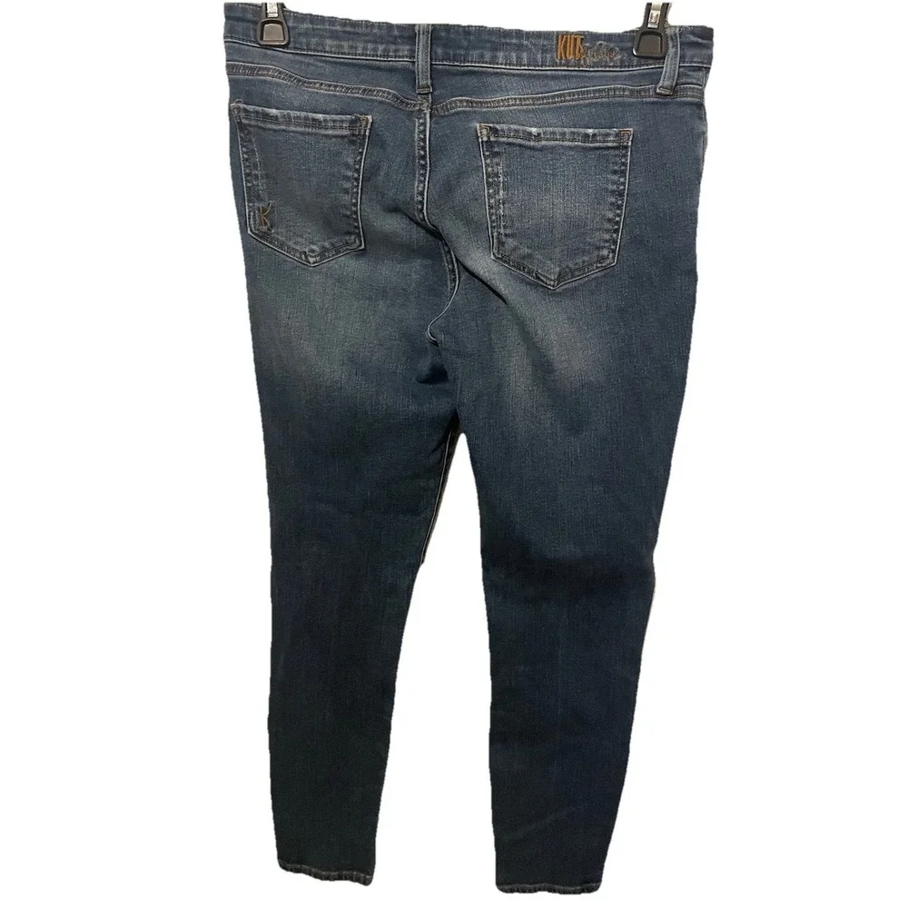 KUT From The Kloth Dakota Ankle Skinny Jeans‎ Women's 10 Medium Wash Stretch